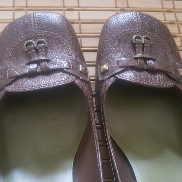 Enzo Angiolini Brown Kitten Heels 7.5 - Picture 6 of 8